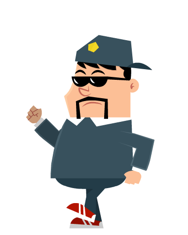 Ilustração e Design do jogo Catch me!